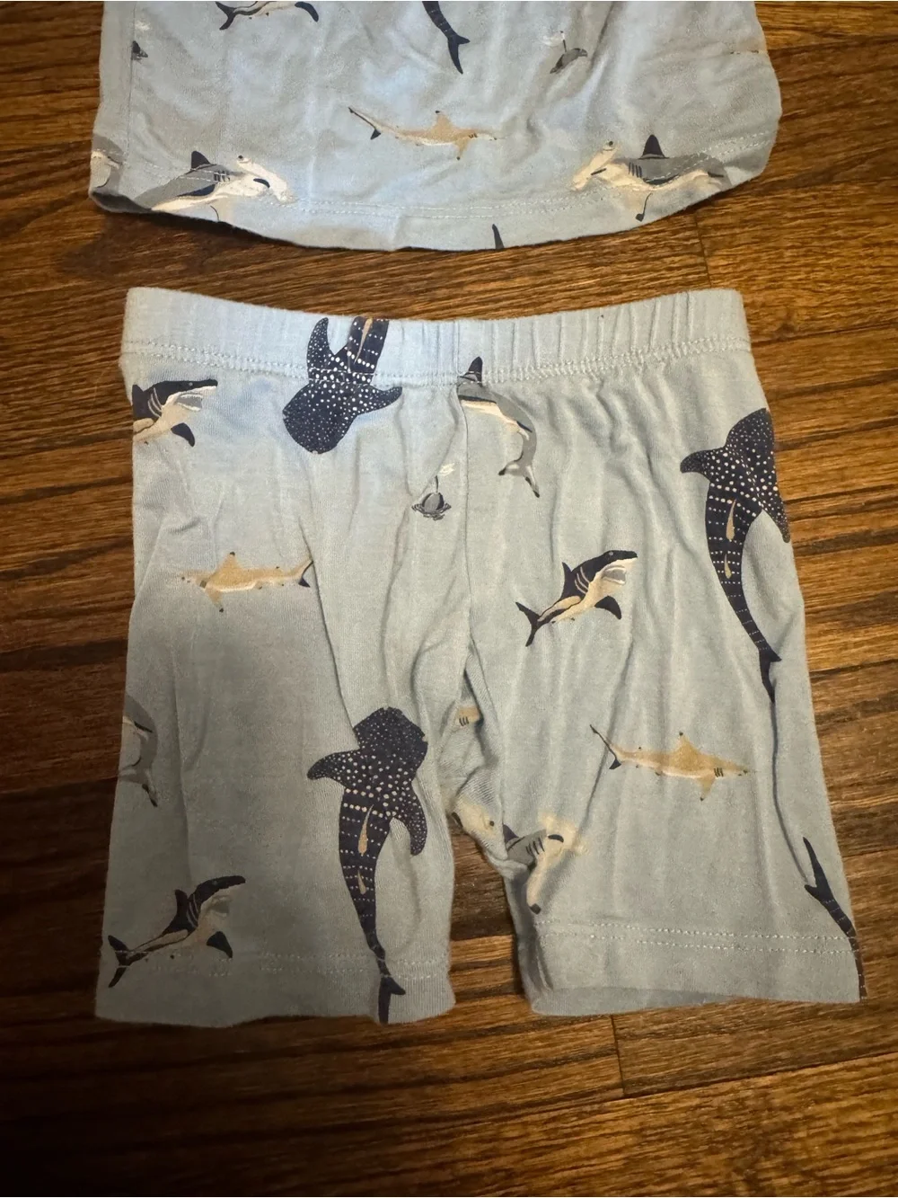 Kyte BABY Light Blue Shark Pajama Set